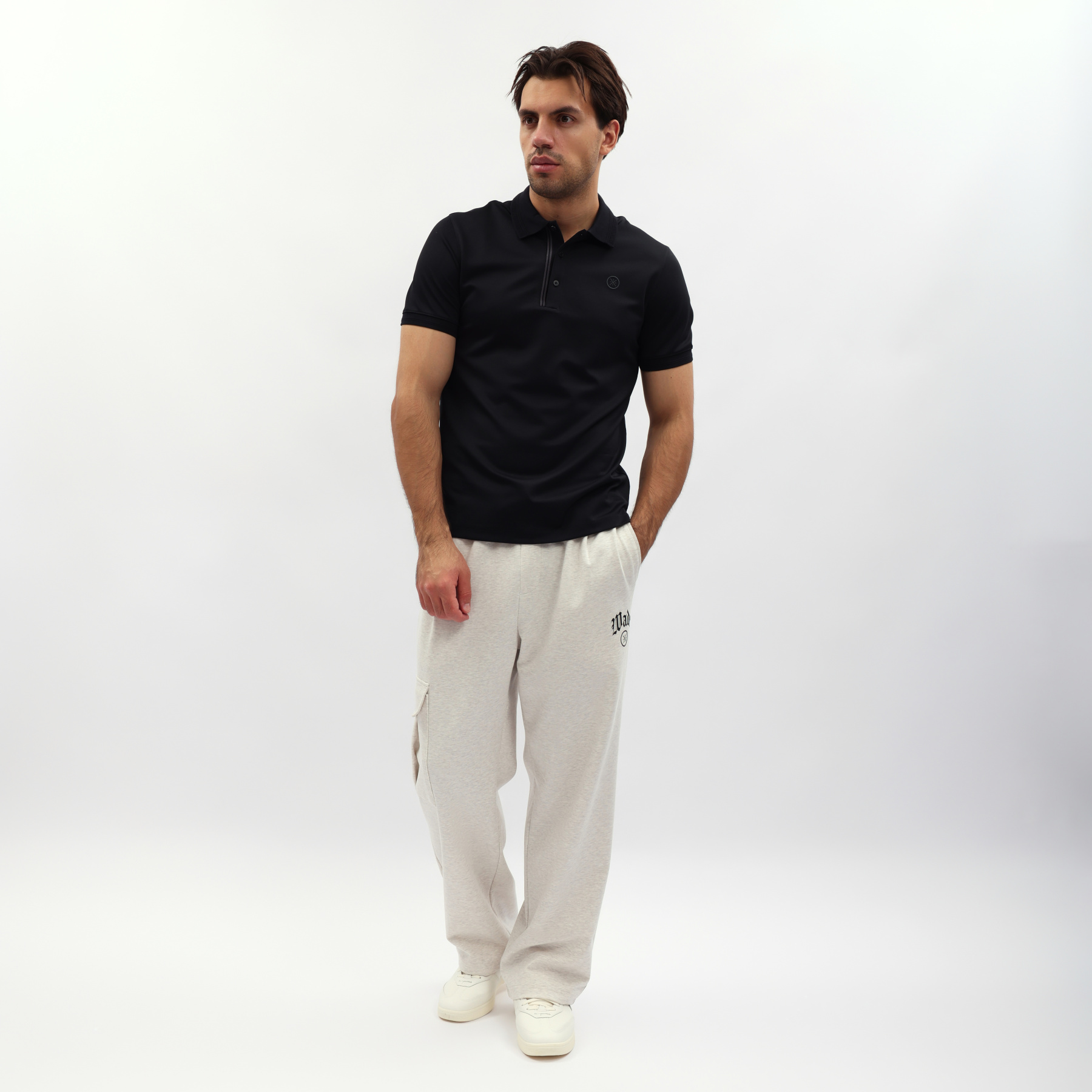 APLW491-1 Футболка-поло Wade черный